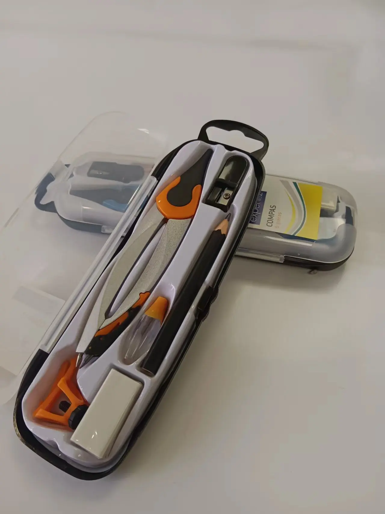 High Quality China Manufacture ZINC ALLOY compass set stationery set