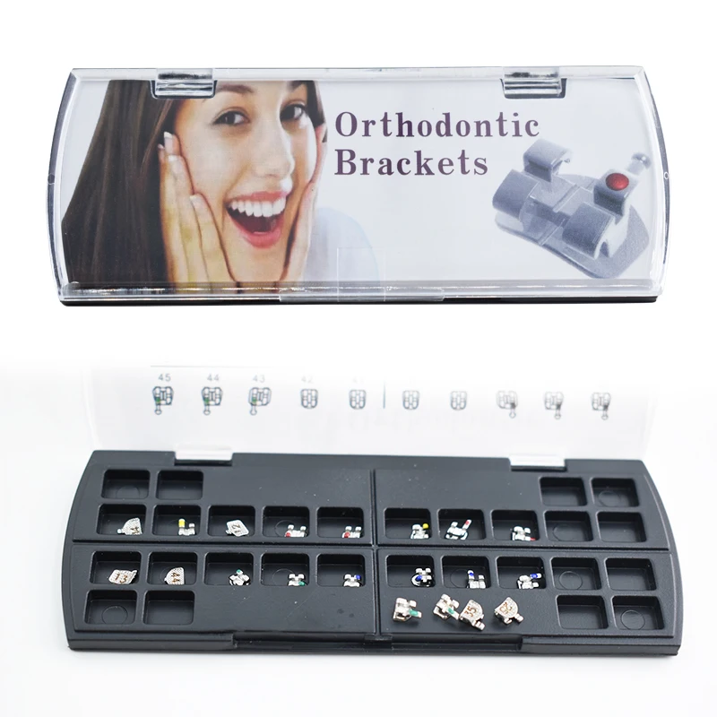 Dental Materials Braces Orthodontics Roth Mini Brackets  022 with Laser Mark