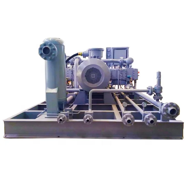 Superior Quality  250 Bar Hydrogen Natural Gas Booster Piston Reciprocating Compressor with High Efficient Machinery Engine