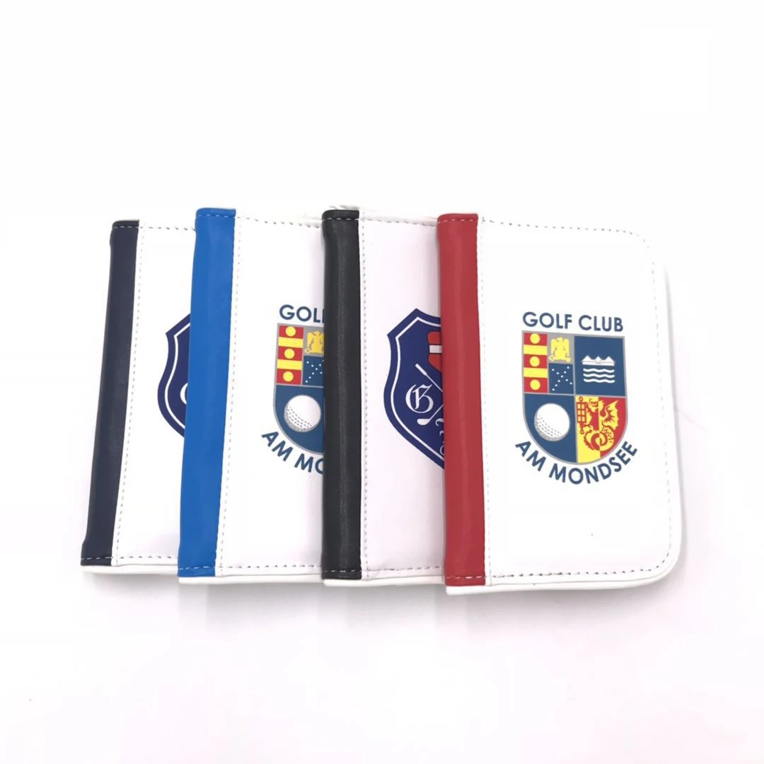 
Leather Golf Scorecard Holder Customized Genuine Leather Card Holder For Golf 