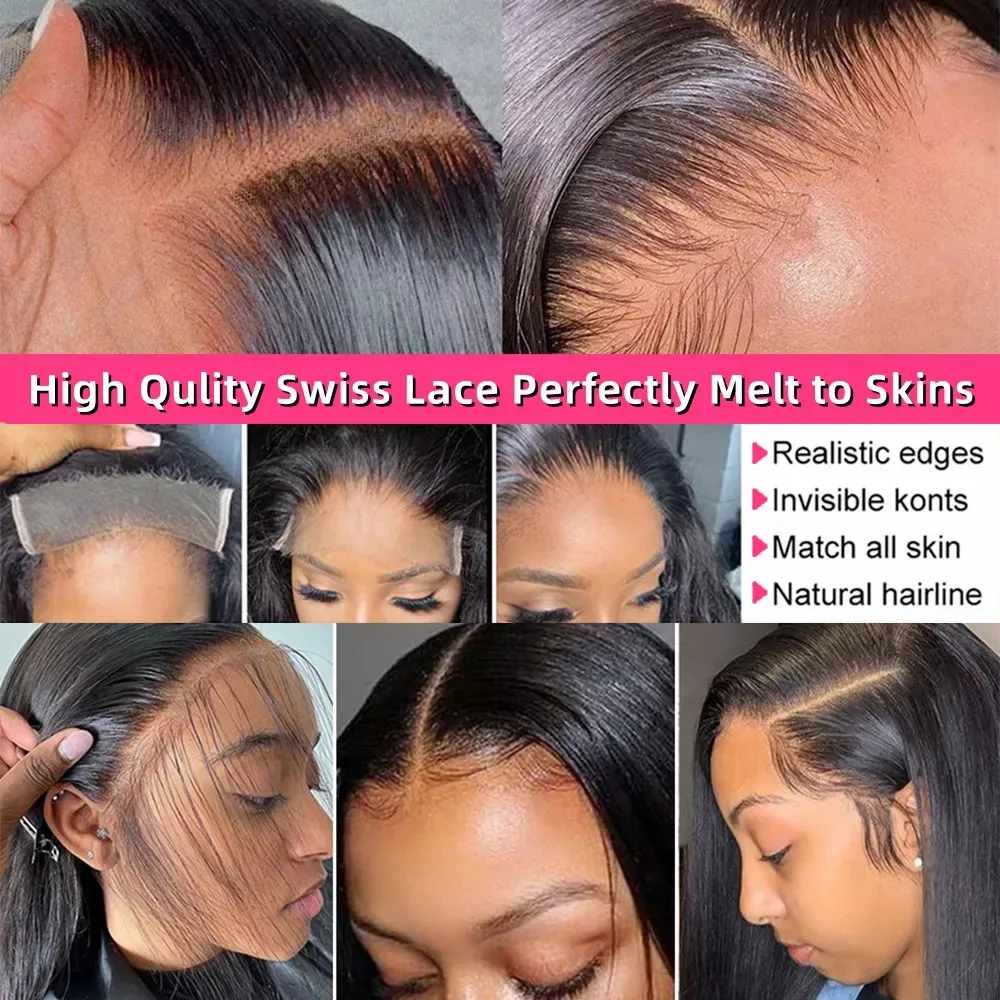 Top Quality High Digital Thin HD Lace Frontal Closure,HD Transparent Swiss Lace Frontal Vendor,Film Transparent HD Lace Frontal