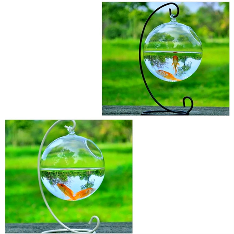 Cheap Price Wholesale Creative Design Small Home Living Room Office Decoration Glass Fish box