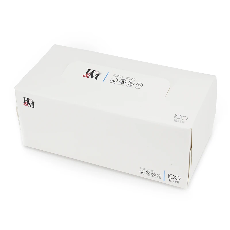 100% Non Woven Materia pearl pattern face cleaning Disposable Facial towel facial tissue