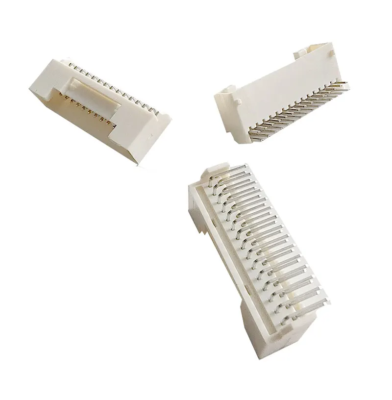 Dual Row 30 pin Right angle 2.0 mm pitch Jst PUD Series Connector Supplier