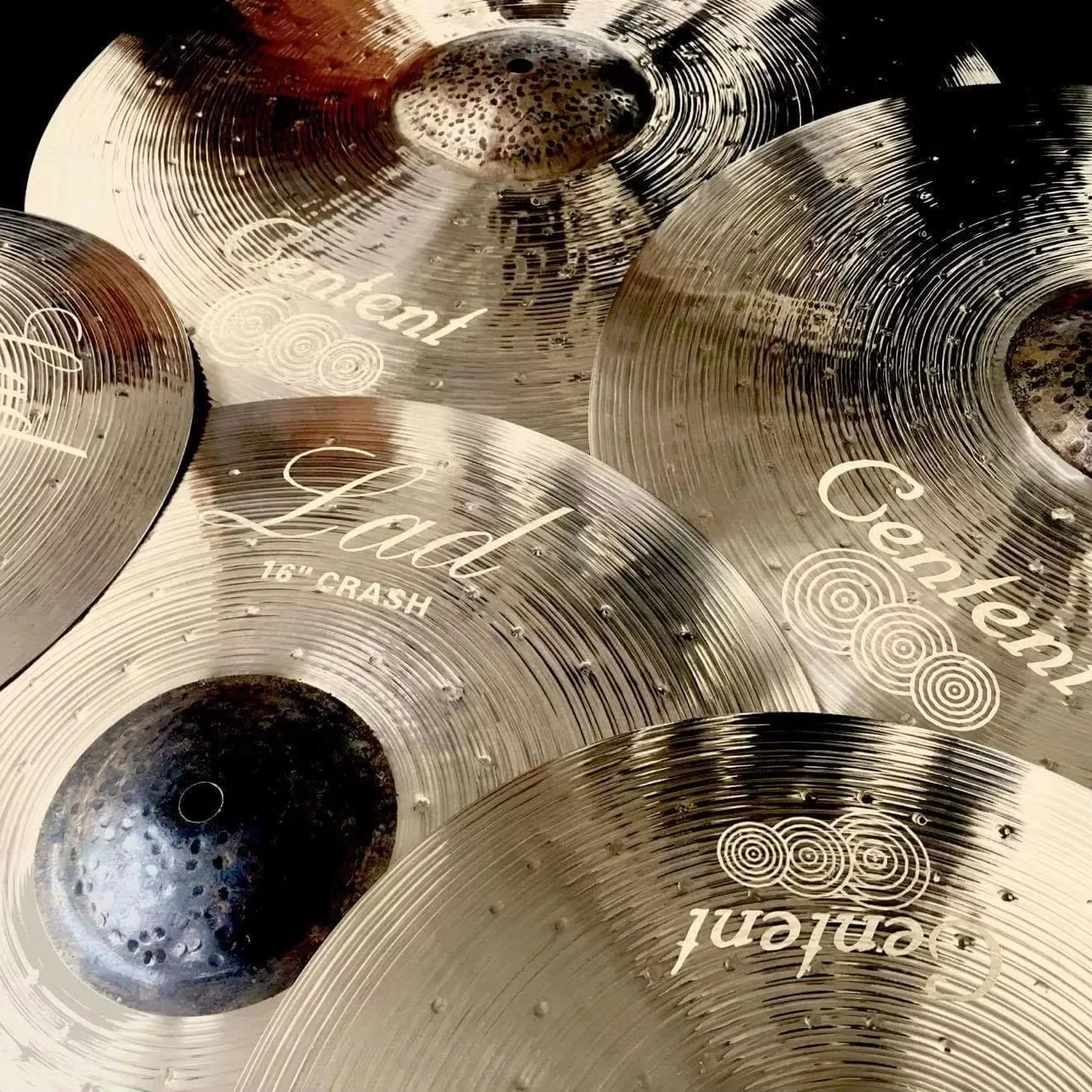 Centent Lad series B20  handmade bronze cymbals ozone effect  china cymbals Drum kit percussion instruments drumset