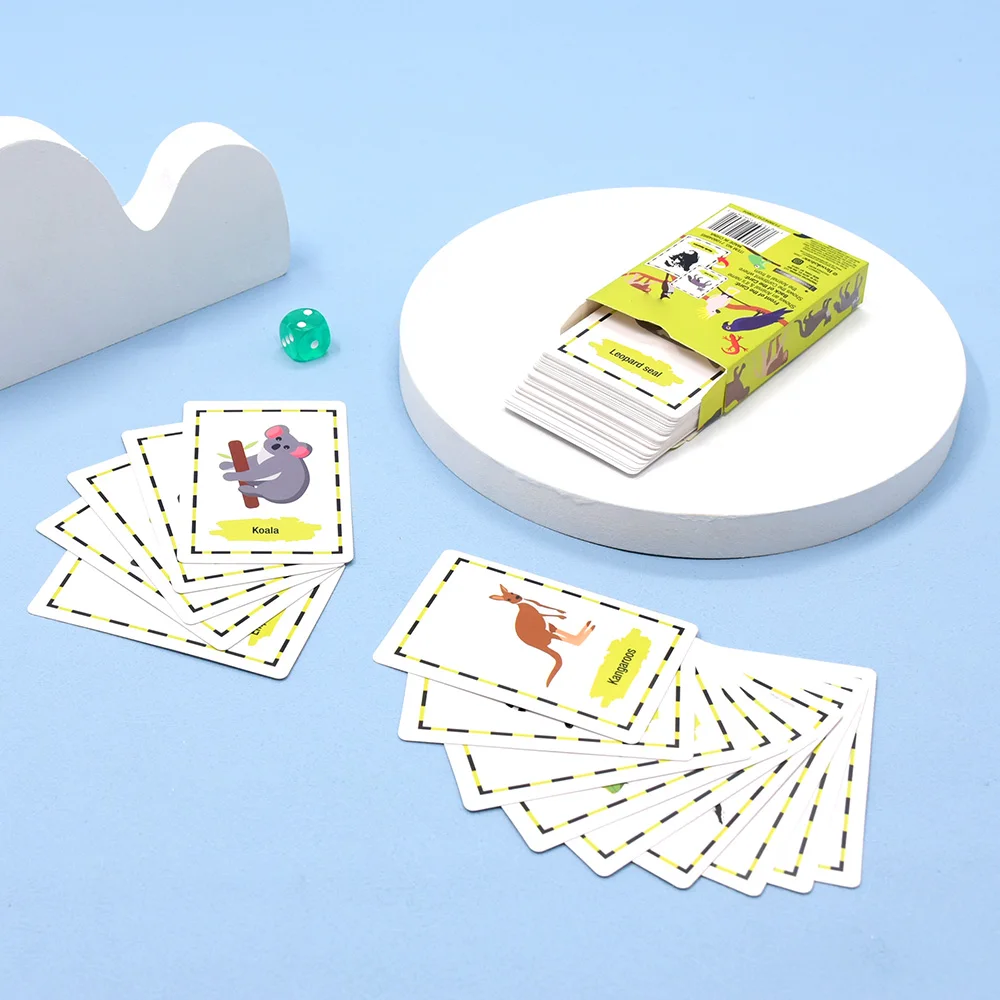 Learning English Words Flash Cards Alphabet Toy Speech Therapy Toys educational cards For Kids