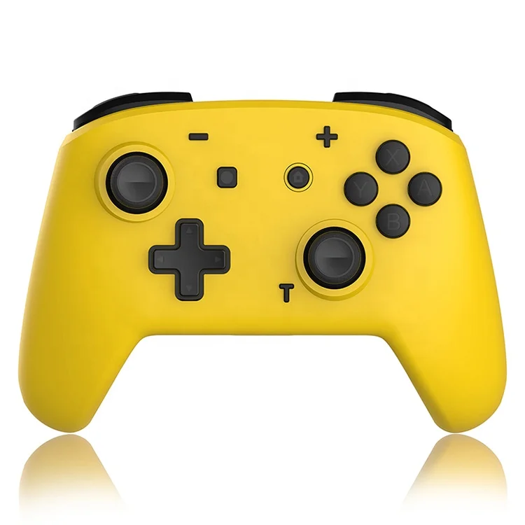 
Customized Wireless Game pad Joystick Black Red Yellow Game Controller 