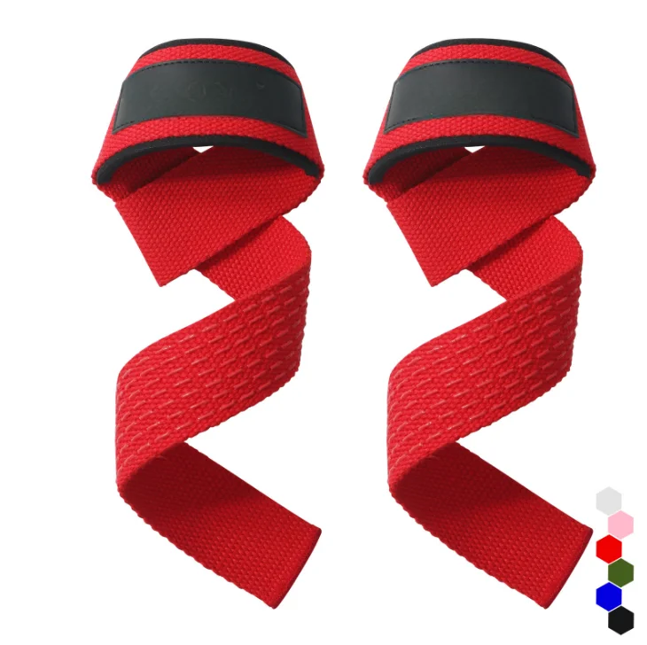 High Elasticity Gym Customized Wholesale Custom Weight Wrist Leather Lifting Wrist Strap