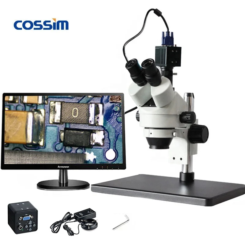 Cheapest VGA Mobile Phone Repair Microscope Mobile Phone Repairing Zoom Microscope for Mobile Phone Repair