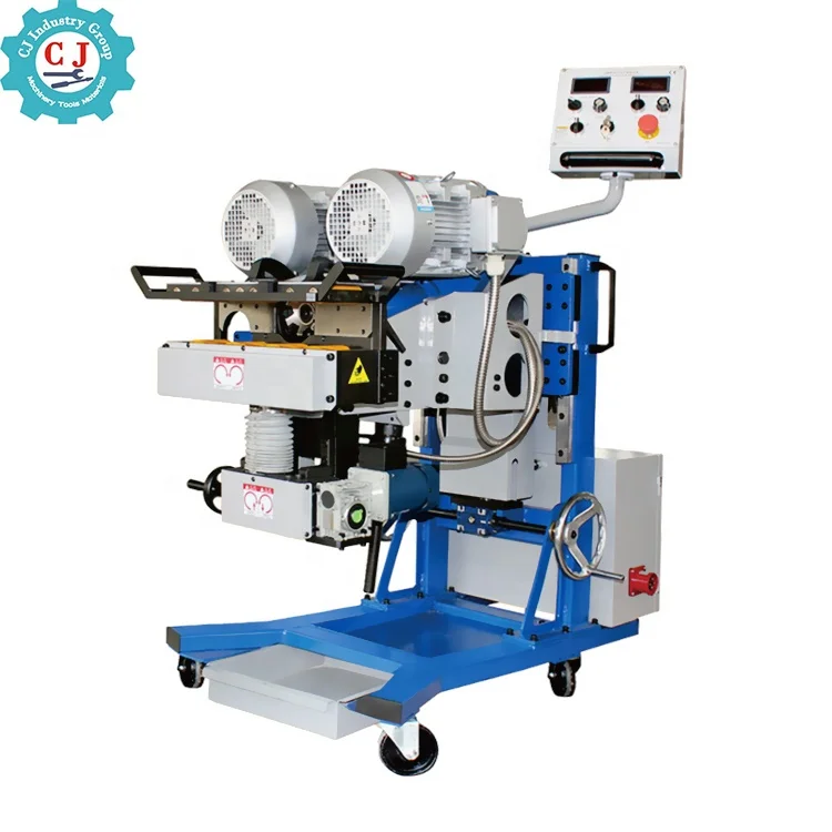 Rotary Steel Plate Milling Machine Portable Sheet Metal Edge Banding Machine