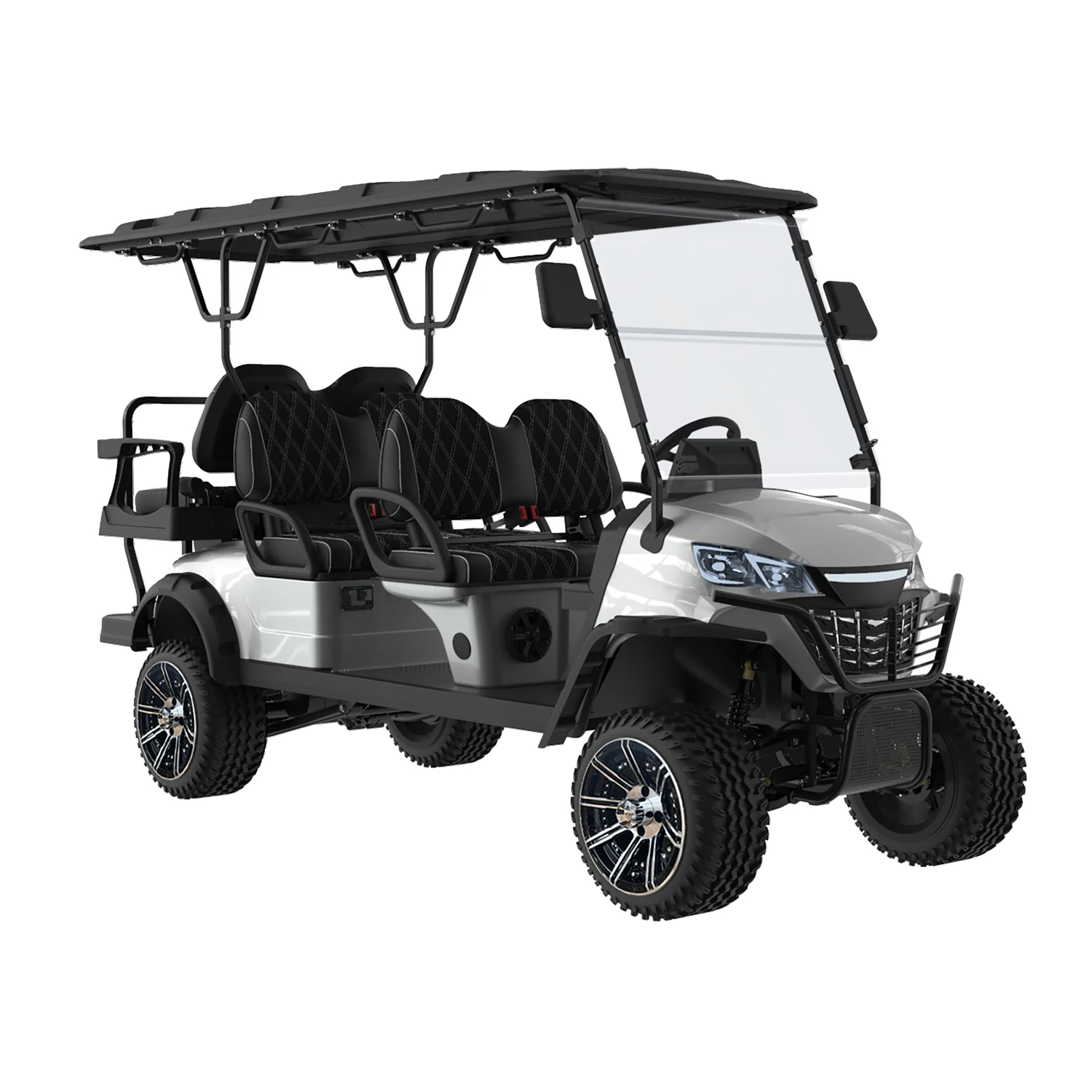 Street legal electric LSV golf cart,6 seater CE certificate Trojan Battery