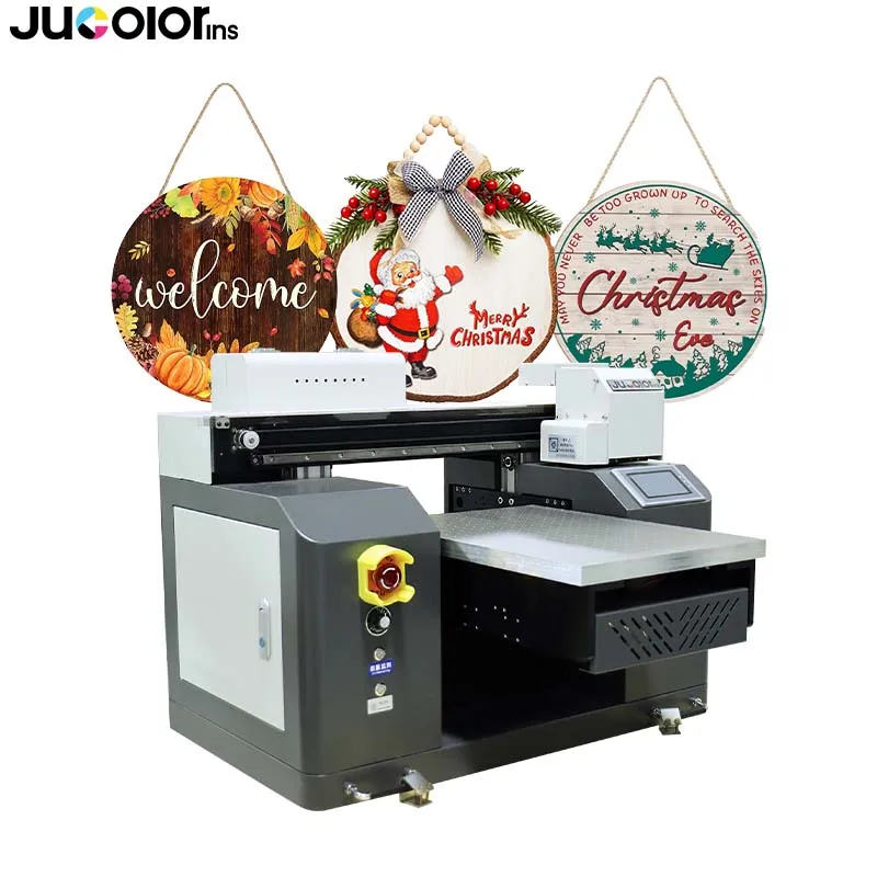 Jucolor Cellphone Case UV Printing Machine A3 UV Printer for Pen Golf Ball Lighter A3 UV Bottle Printer