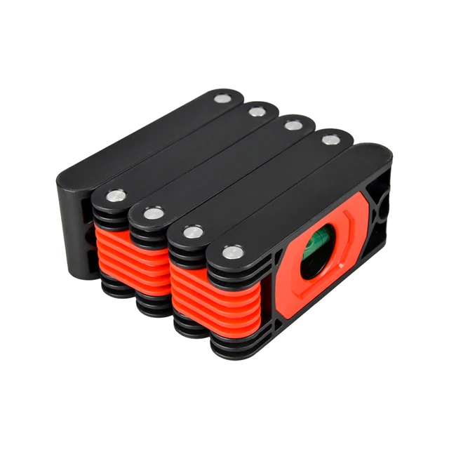 Multi-Function Foldable Level Meter 28 Inch Multi-Angle Measurement Woodworking Tools Pipes Stairs Corners Folding Extend Tools