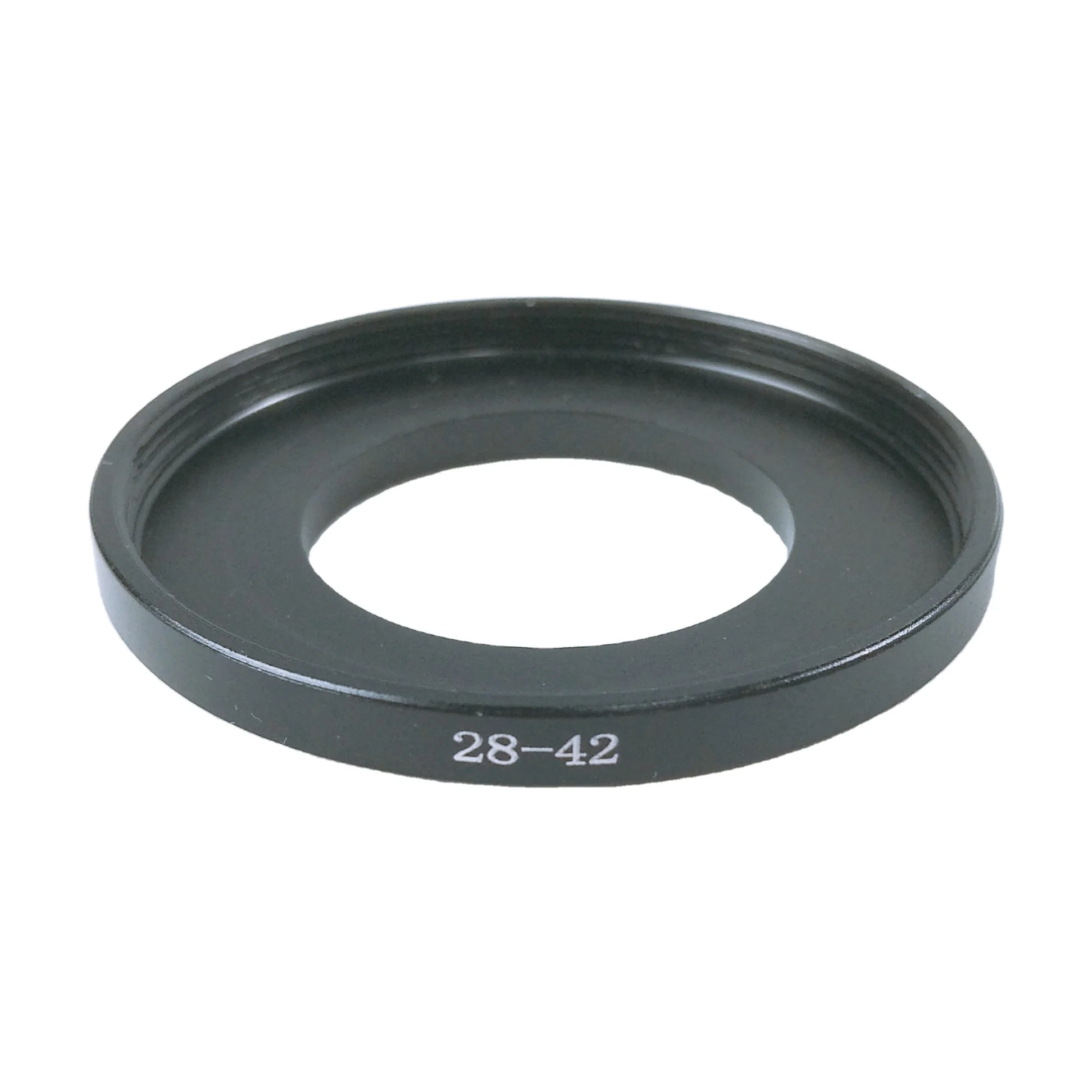 massa  digital camera accessories aluminum alloy CNC machining 28mm to 42mm step up ring from 28mm-42mm lens filter adapter ring