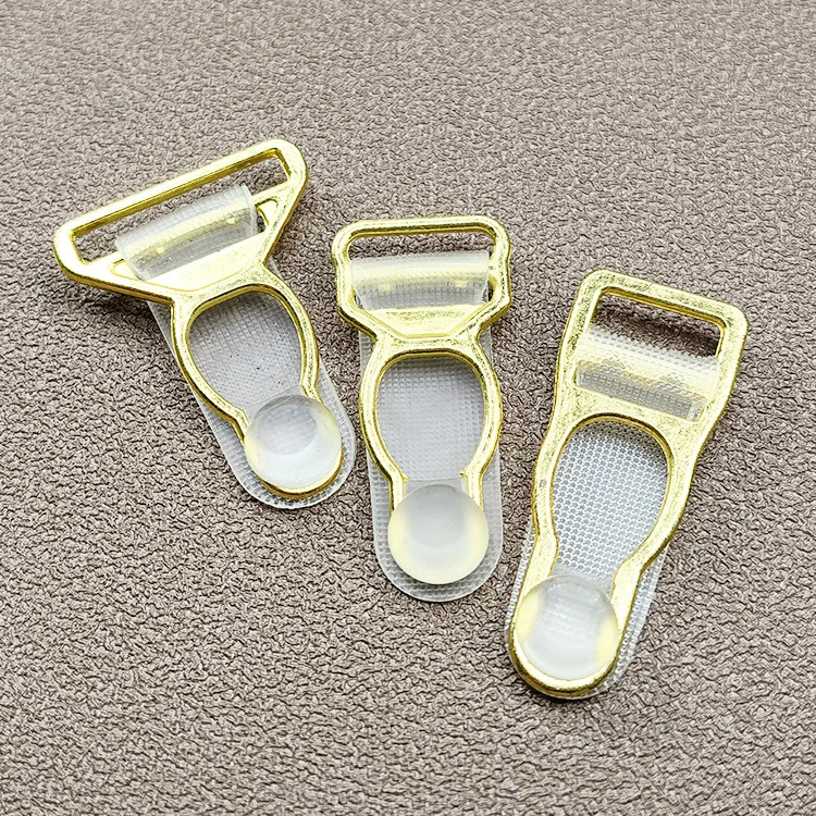 Stocking stockings special garter buckle plastic cover rubber zinc alloy garter buckle silicone leather garter belt buckle