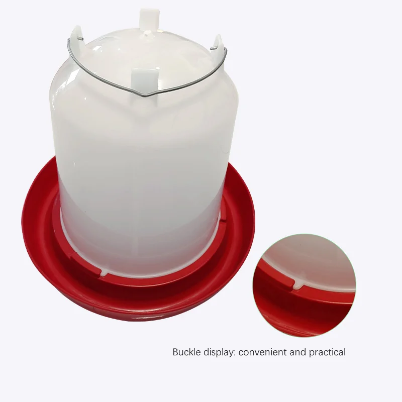 High quality plastic material chick automatic drinker duck water feeder for pigeon