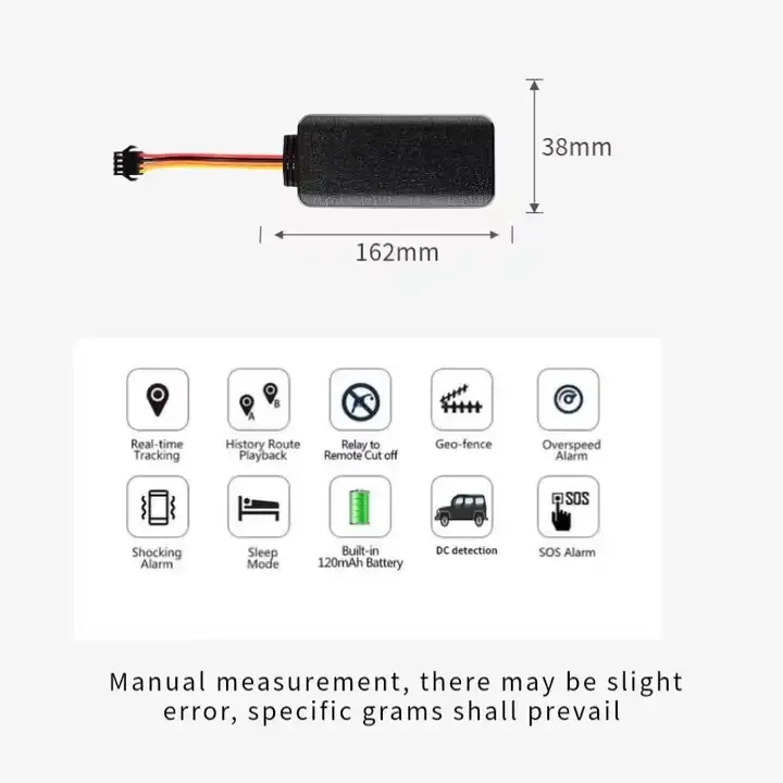 4G Car Tracker with Microphone Vehicle Tracker OEM ODM Factory Car GPS Tracking Device for Car with Fleet Management