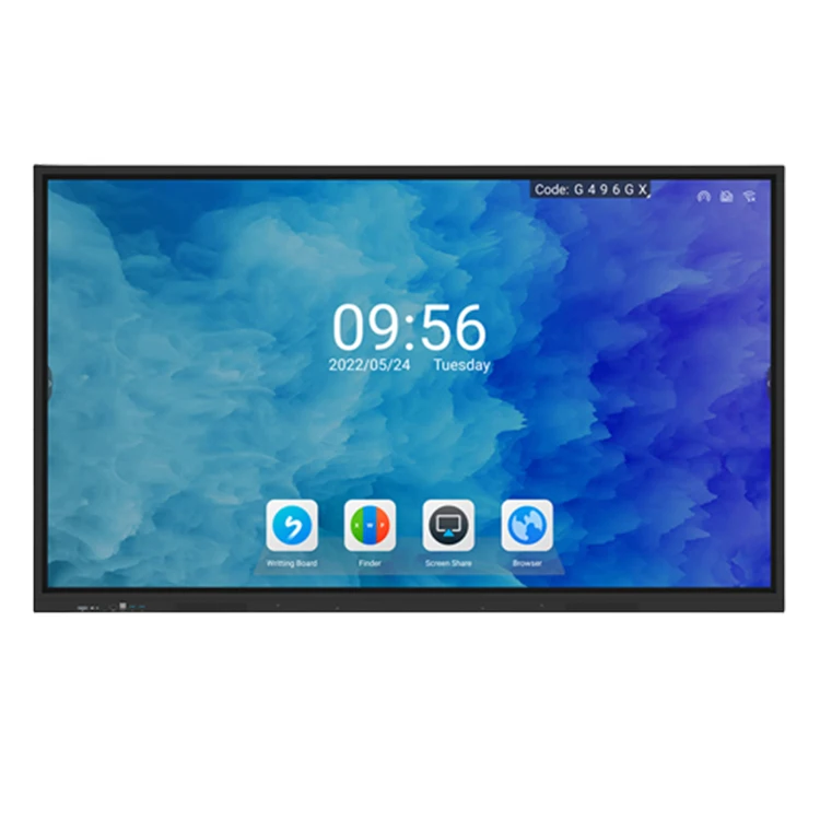 98 дюймов Android 14 4 + 32 ГБ 8 128 Интерактивная умная доска интерактивная
