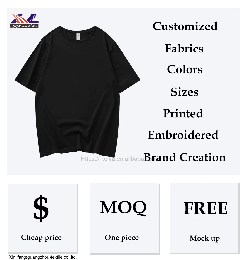 Mens t shirt Vendor Designer OEM short sleeve t-shirt cotton 100% cotton white plain custom label tshirt for young man and woman