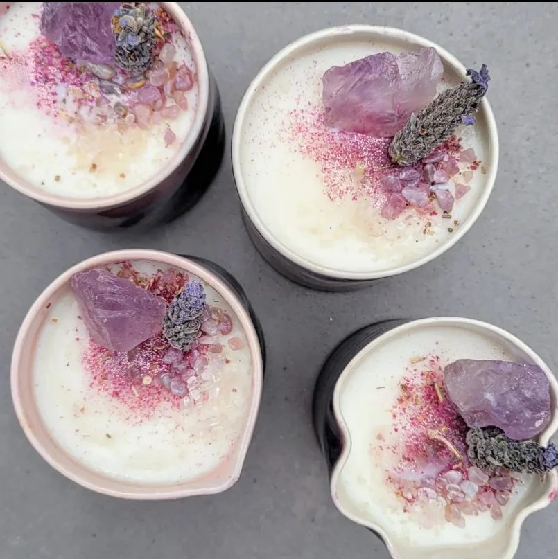 Unique Design Home Decoration Crystal Creative Long Time Burning Clear Scented Candles