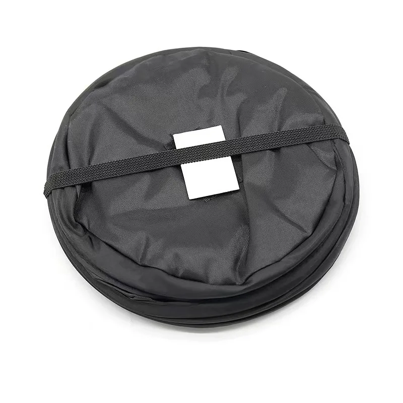 Creative foldable multifunctional hanging car trash can, car storage bin, chair back storage bag