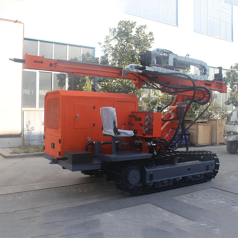 MZ460Y-3  high efficiency pile driver low cost solar photovoltaic pile drilling machine hydraulic pile driver