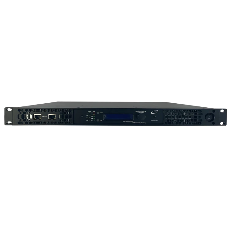 Customize DSP4.30 1u Class D Power Amplifier For DJ Digital 4 Channel Audio Amplifier