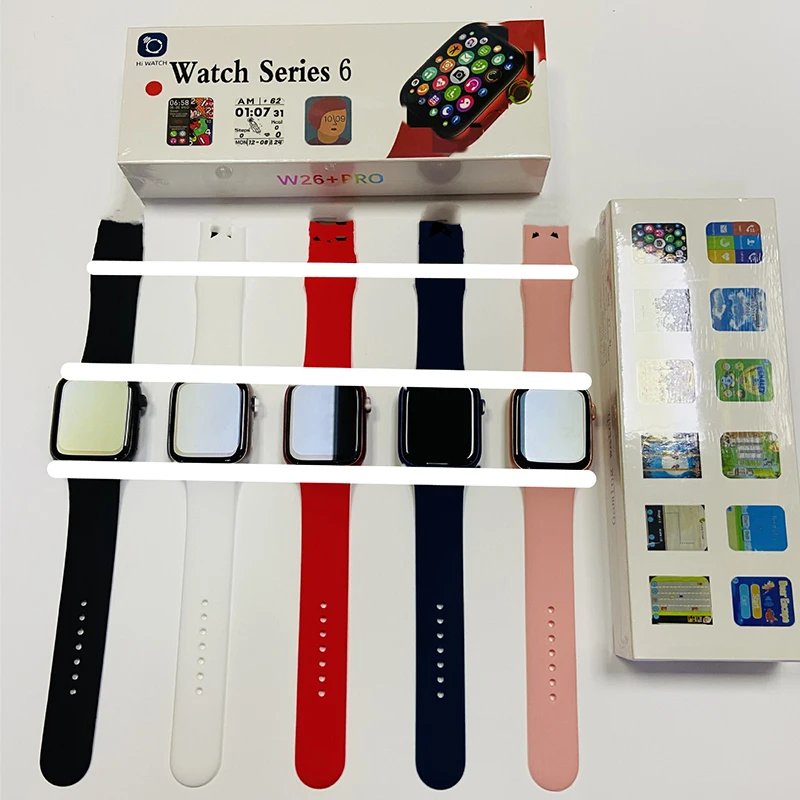 New W26 Pro MAX Smart Watch Dual Button Rotary Button 10 Games Fashion Smart Watch