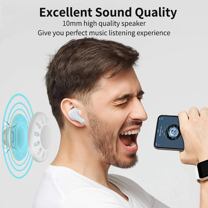 TWS earbuds bluetooth 5.0 earphone wireless earphone boat binaural charging chamber stereo earplug Mini waterproof earphone