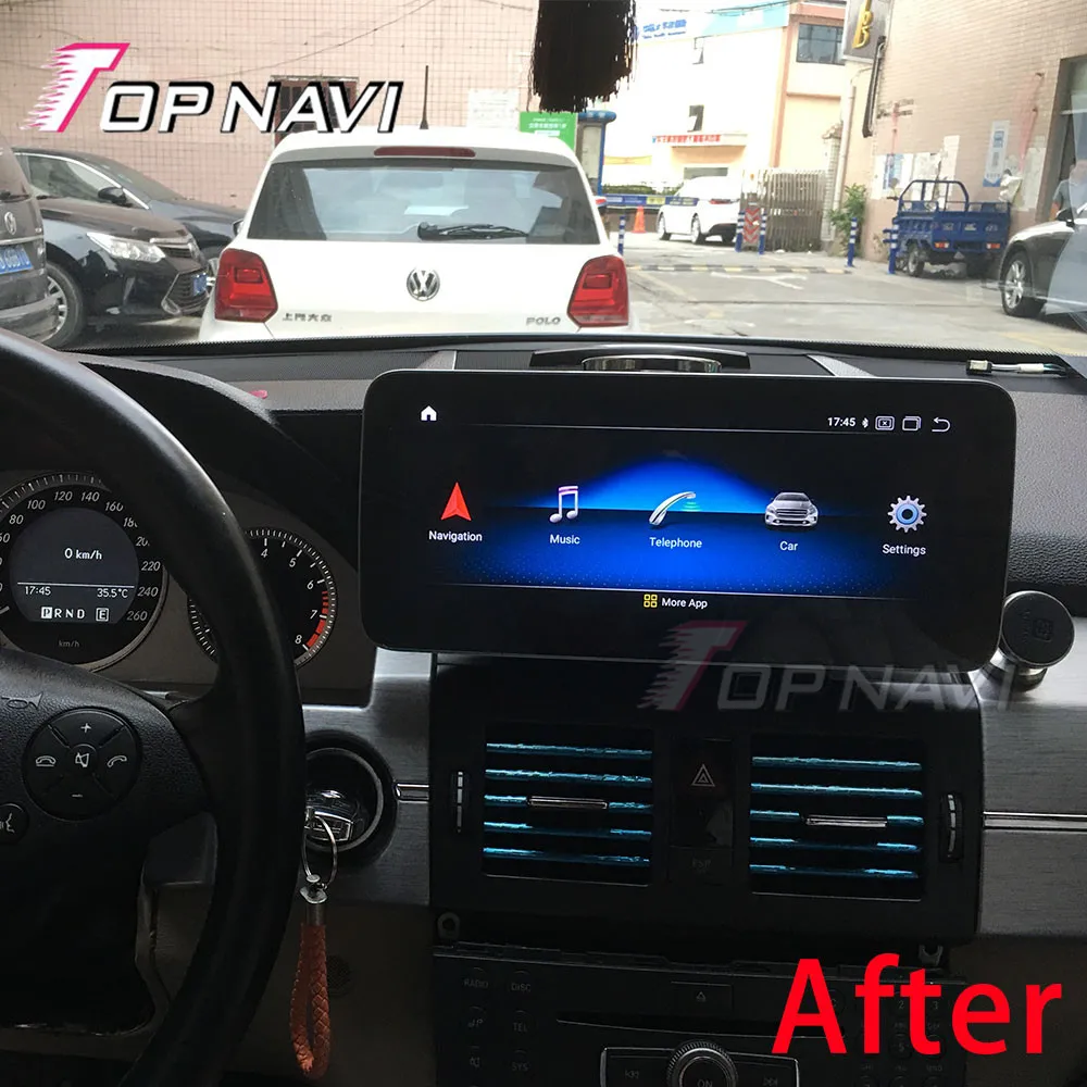 4G RAM 64G ROM Octa Core Radio DVD Player For Mercedes Benz GLK X204 Android 10.0 Auto Stereo 2008 2010 GPS Navigation