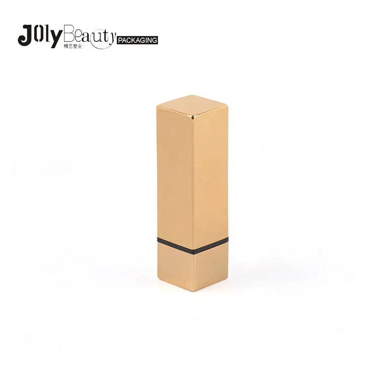 
High quality professional aluminum cuboid tube lip stick case for cosmetics 