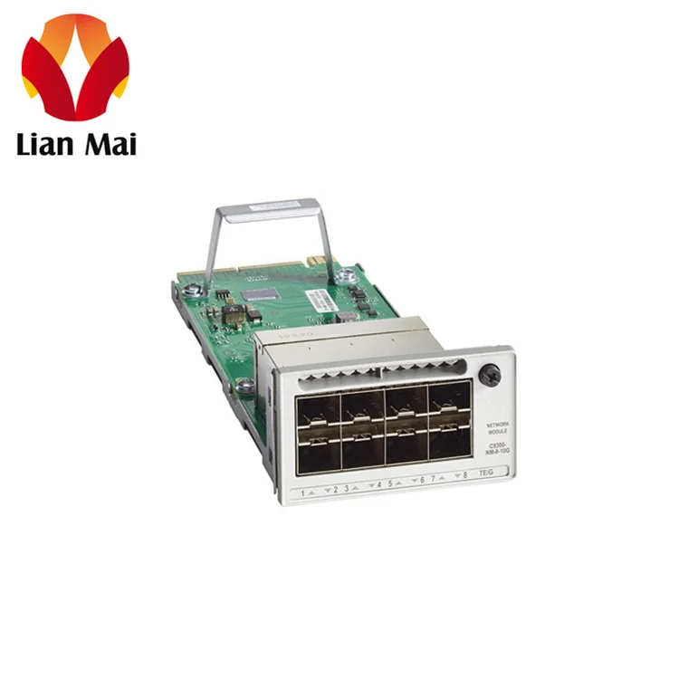 C9300-NM-8X = C9300 series switch 8x10G SFP + модульная