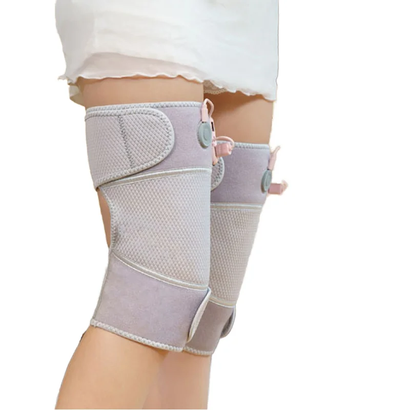 USB беспроводной Электрический Вибрационный коленный локтевой браслет на плечо инфракрасный ФИЗИОТЕРАПЕВТИЧЕСКИЙ массажер с подогревом для облегчения боли при артрите