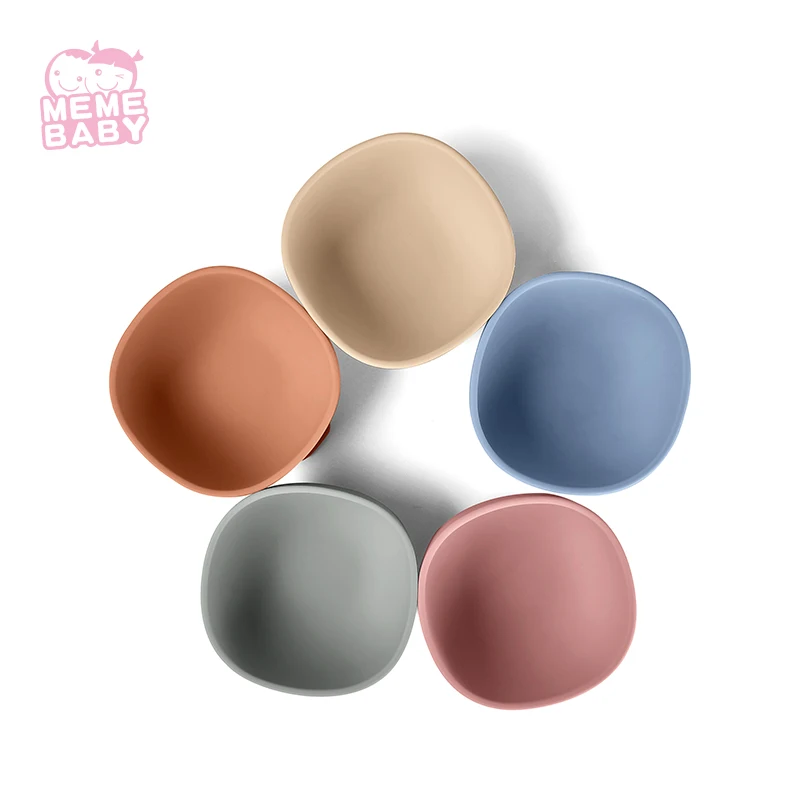 Amazon Top Seller Silicone Baby Bowl Non-slip Strong Suction Cup Toddler Infant Cute