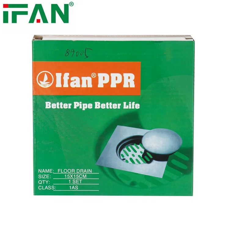 IFAN New Superb Quality Floor Drain Strainer Water Bathroom Plumbing Fitting Stainless Steel Floor Drain