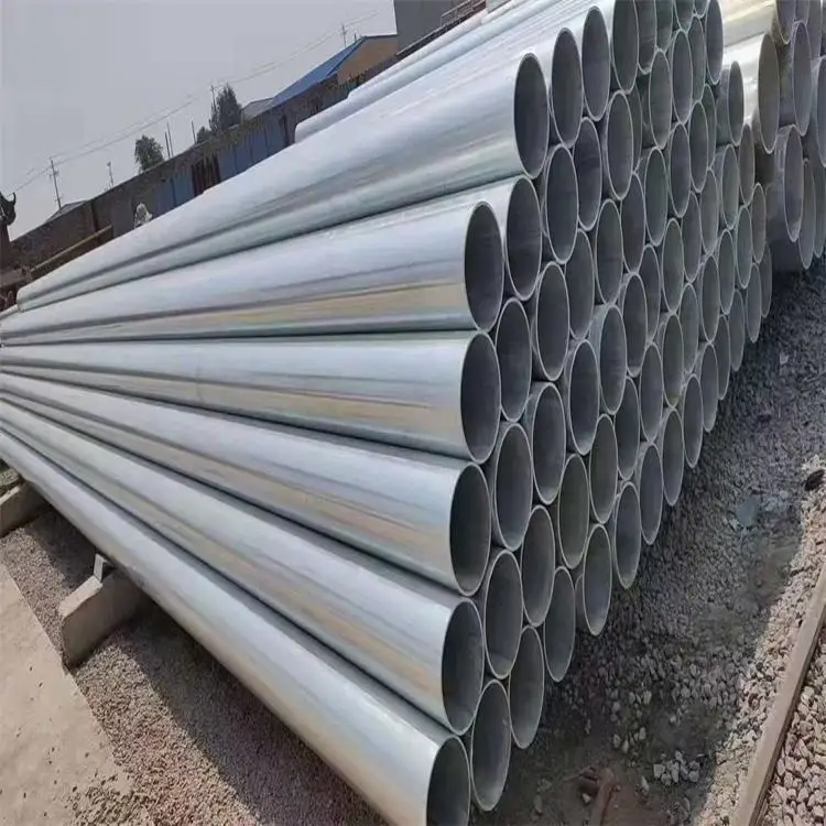 discharge pipe dn 15 25 50 300 dx51d dx52d dx53d emt hot dipped galvanized 5 inch steel round pipe square tube rectangular