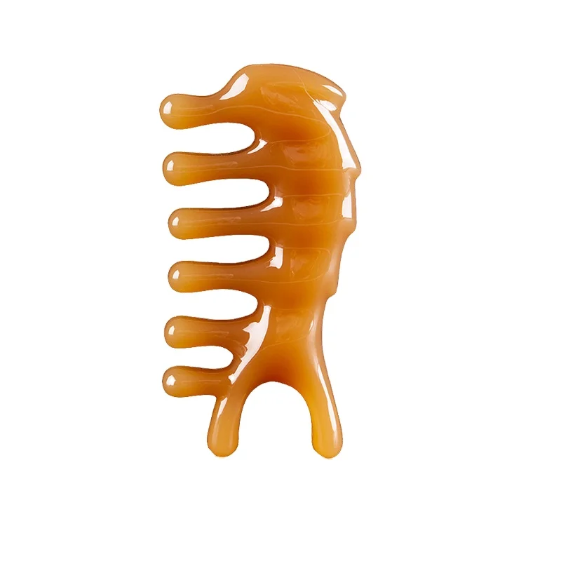 Head massage comb meridian five-toothed dolphin massage comb scalp five-claw nose scraper