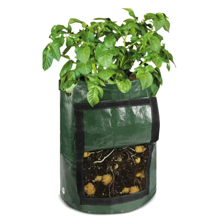 
Custom Sturdy Garden Plant Grow Bag Vegetable potato Flower Pot Diy Plant Eco-friendly Grow Bag 