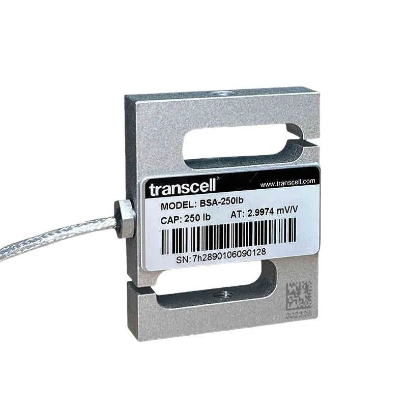 Transcell BSA Force Measuring Machine S-Type Dual-Use Pulling & Pressing Load Cells 100lb 250lb 25MT Force Sensor
