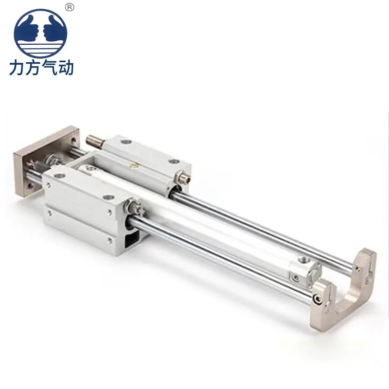 SMC cylinder MGGMB20/MGGLB20 series linear bearing double guide rod basic type cylinder