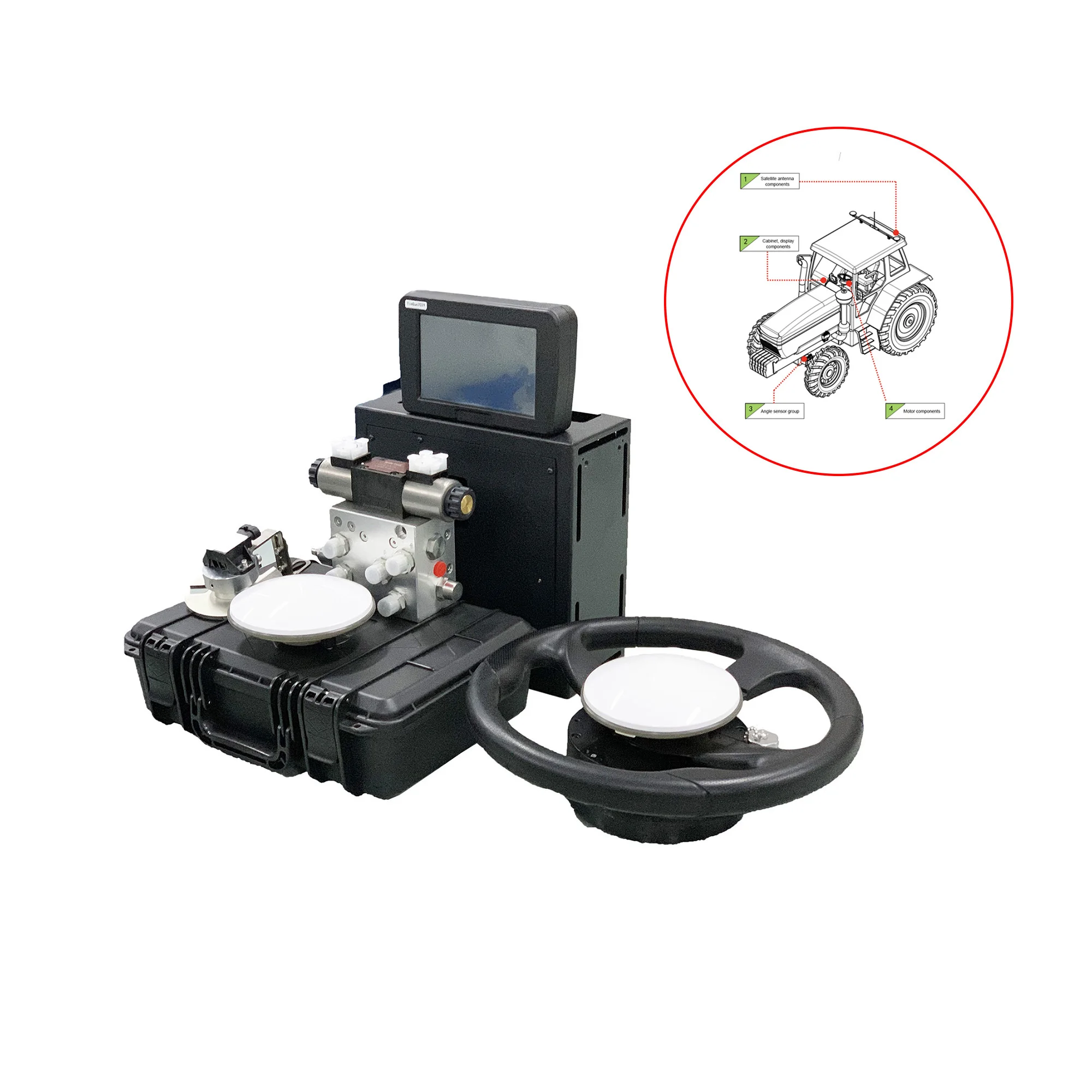 GNSS RTK Tractor parts Agricultural Machinery Auto steering System