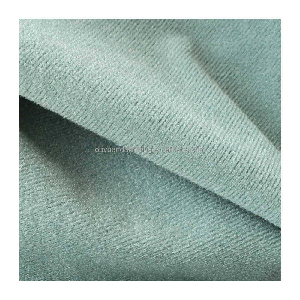 100% Polyester Tricot Brush Fabric Dazzle Loop Velvet Fabric for Car Seat Cover