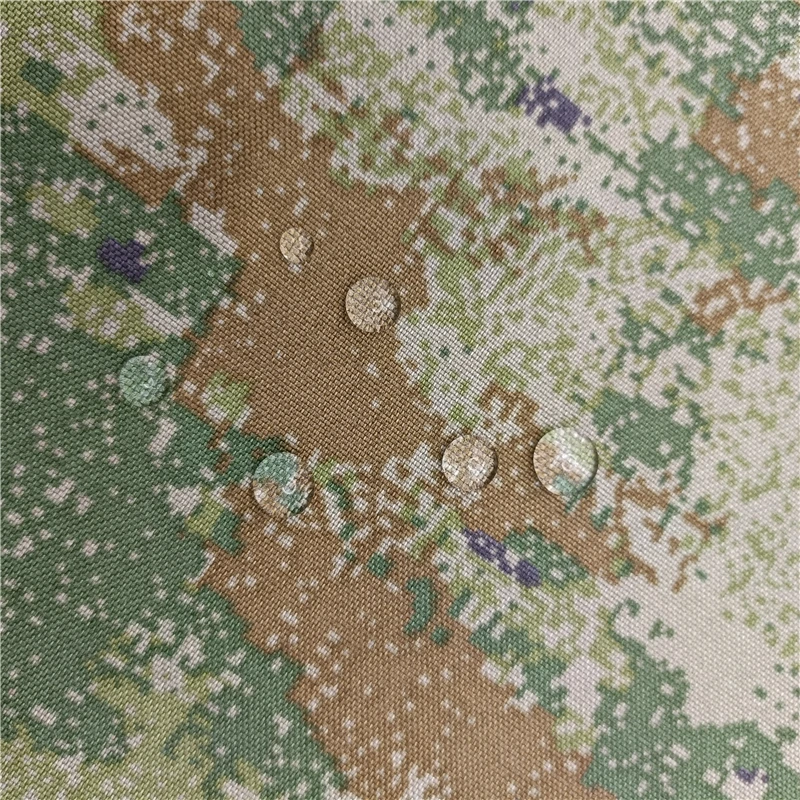 EMR Russian Camouflage 1000D Air Variable Silk Polyester Pull-Up Waterproof Print oxford