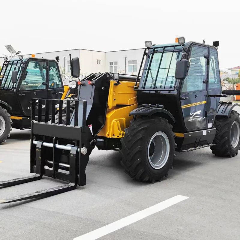 LANDWARD Cheap Heavy 8 Ton 13 Ton Telehandler Telescopic Forklift With Fork For Sale