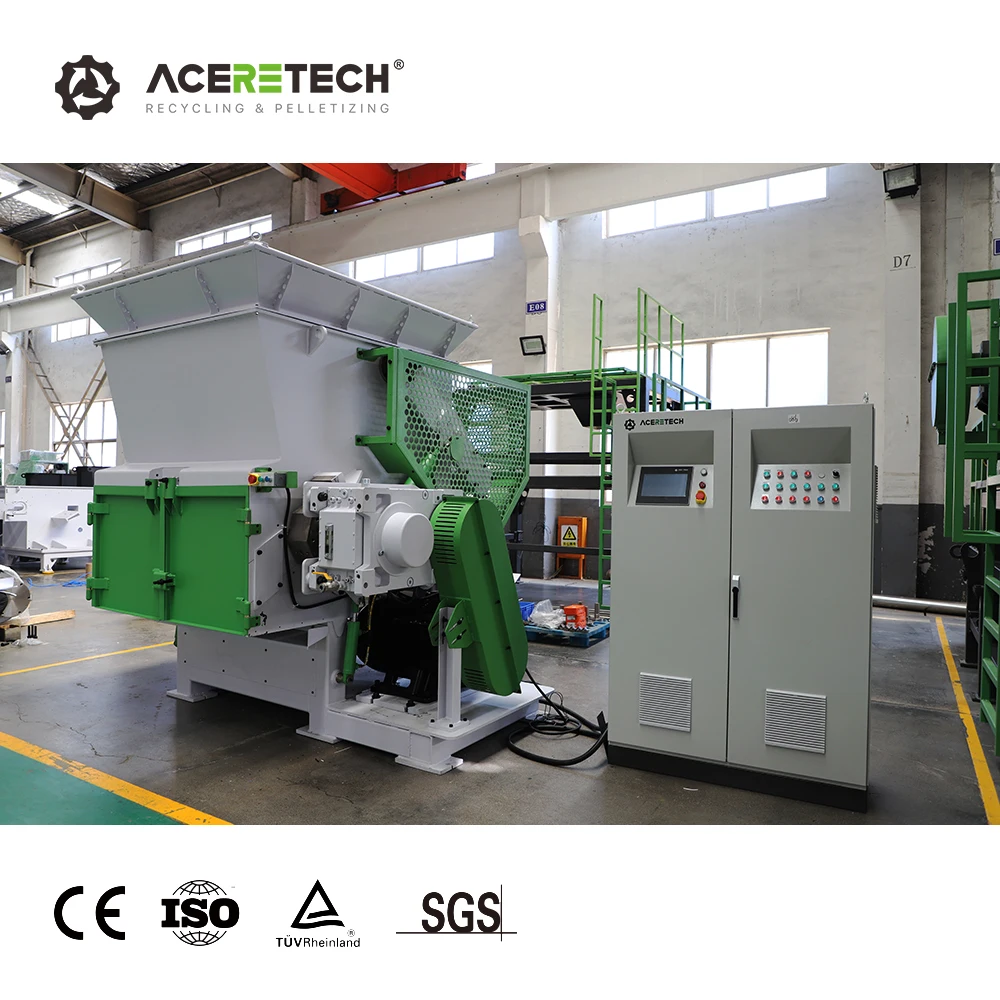 High Quality MS1500 PET Bottle/PP Woven Bags Waste Plastic Shredder Machine Price