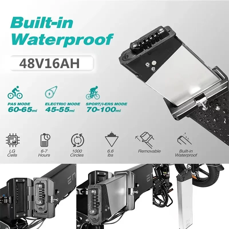 EU UK USA Warehouse 20inch fat tire mtb electric bike 50 km h folding electric bicycle 48v 1000w for adults