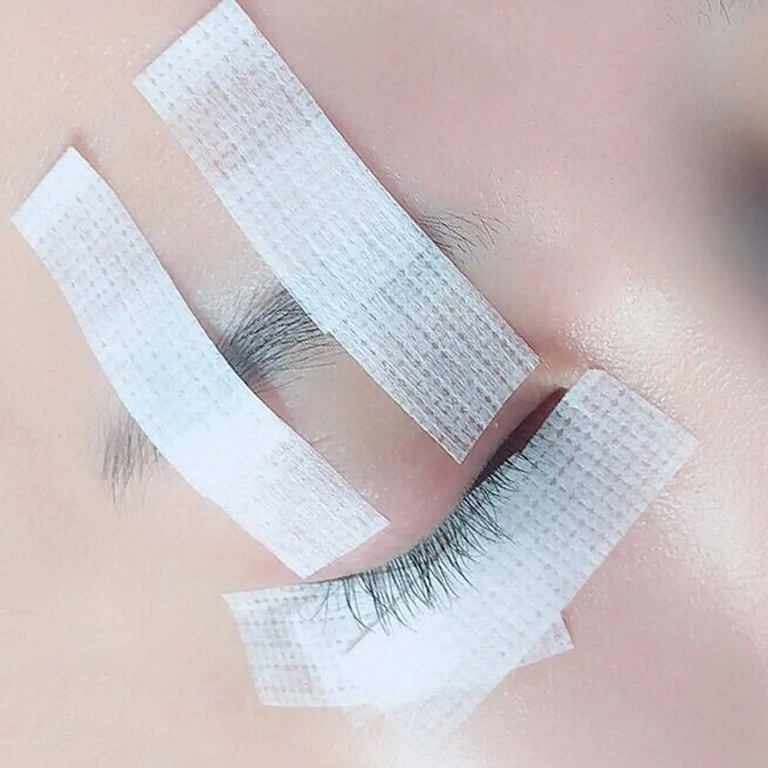 Eyelash Extensions Tools Green Tape Micropore Adhesive Tape Non-woven Eyelash Extension Tool Dispenser Blue Lash Tape