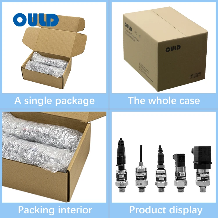 OULD PT-306 Factory Manufacturing 4-20mA Industrial air Pressure Transmitter Good Price