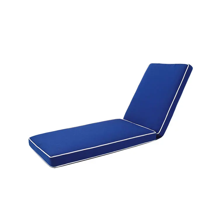 Customized Fashion Outdoor Quick-drying Foam Waterproof Fabric Patio Beach Garden Furniture Sun Lounger Cushion