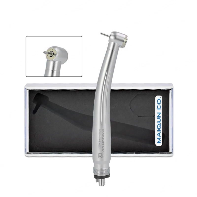 Best Sales B2 Pana Max Standard Head Triple Water Spray Push Button Open Cartridge Dental High Speed Air Turbine Fast Handpiece